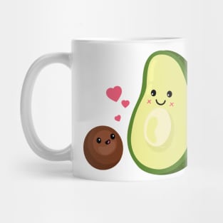 You complete me T Shirt- Avocado Couple-Valentines Day Gift Mug